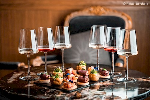 Sans Souci Wien - champagne tasting