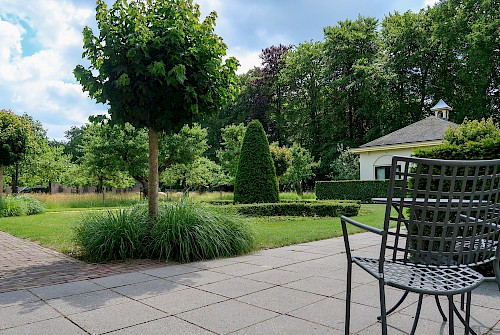 Kasteel De Vanenburg - terras